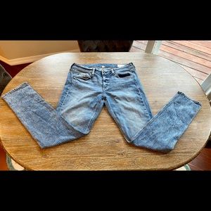 Rag & Bone “DRE” Jeans, Acid Blue, Sz 28